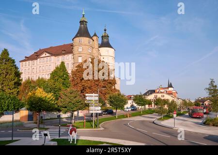 Francia, Doubs, Montbeliard, Castello dei Duchi di Wurtemberg Foto Stock