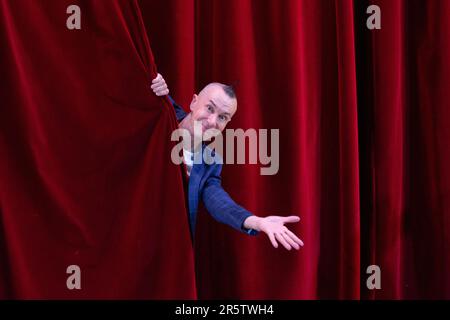 Roma, Italia. 05th giugno, 2023. Arturo Brachetti partecipa alla foto della presentazione della stagione 2023/2024 del Teatro Brancaccio a Roma (Foto di Matteo Nardone/Pacific Press) Credit: Pacific Press Media Production Corp./Alamy Live News Foto Stock