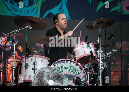 Billy Talent live al Slam Dunk Festival nel nord di leeds, regno unito, 28th maggio 2023. Foto Stock