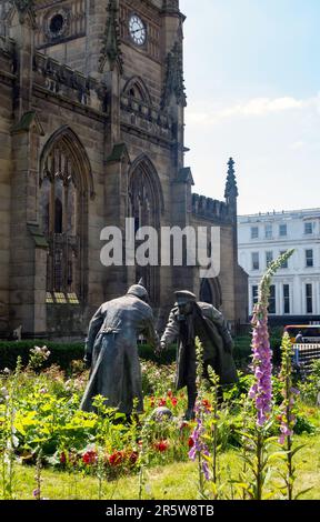 St La chiesa di Luke a Liverpool Foto Stock