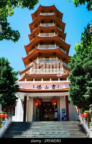 Pagoda al Tempio di Fo Guang Nan Tien, Berkeley, Wollongong, Australia Foto Stock