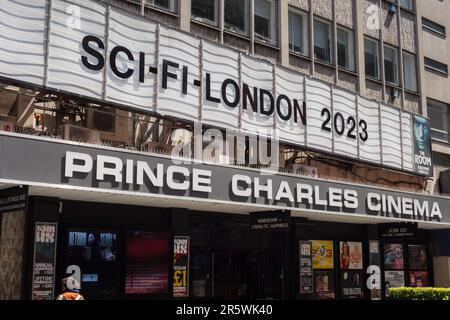 Sci-Fi-London 2023 al Prince Charles Cinema, Leicester Place, Soho, Londra, WC2H, Inghilterra, Regno Unito Foto Stock