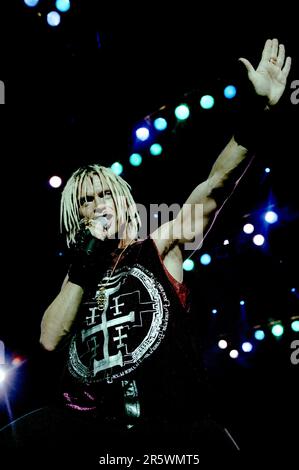 Milano italia 1993-09-07 : Billy Idol concerto dal vivo al Forum Assago Foto Stock