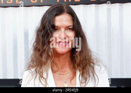 Flatbush, Stati Uniti. 05th giugno, 2023. Jill Hennessy arriva sul tappeto rosso alla prima di New York "Transformers: Rise of the Beasts" di Paramount al Kings Theatre lunedì 5 giugno 2023 a New York City. Foto di John Angelillo/UPI Credit: UPI/Alamy Live News Foto Stock