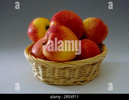 Mele in un cestino, Gala ed Elstar Foto Stock
