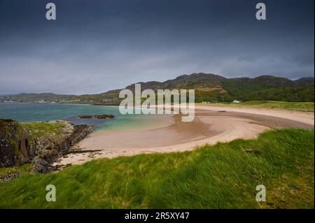 Big Sands, Gairloch, Scozia, Gran Bretagna Foto Stock