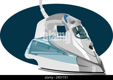 Immagine vettoriale .eps 8 del ferro elettrico Illustrazione Vettoriale