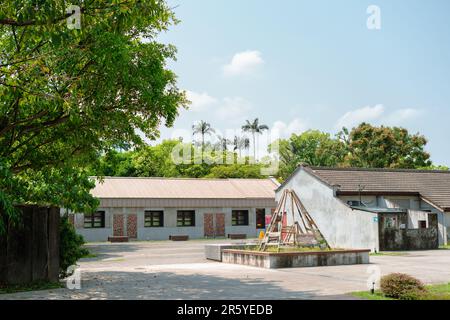 Yilan, Taiwan - 20 marzo 2023 : Parco Culturale vicino alla Sala commemorativa della fondazione dell'Amministrazione di Yilan Foto Stock