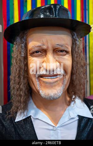 Bonecos Gigantes de Olinda sono Festival di Carnevale decorazione utilizzata per decorare le strade della città di Olinda in Pernambuco, Brasile durante il suo festival. Foto Stock