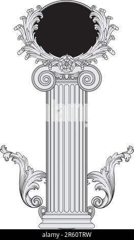 Vettore colonna Illustrazione Vettoriale