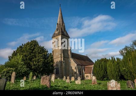 St James' Church, Warter in the Yorkshire Wolds, East Yorkshire, Regno Unito Foto Stock