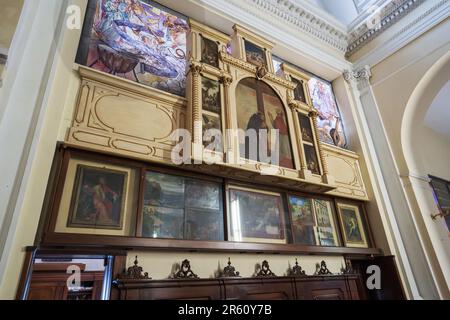 Santuario della Madonna della Corona, Distretto Spiazzi, interno, Caprino Veronese, Veneto, Italia, Europa Foto Stock