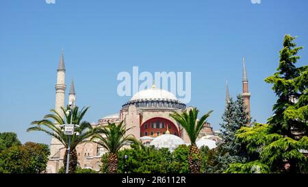 24 luglio 2017 Istanbul Turchia Moschea Suleymaniye a Sultanahmet Istanbul Turchia Foto Stock