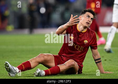 Roma, Italia. 4th giugno, 2023. Paulo Dybala di AS Roma durante la Serie Una partita tra AS Roma e Spezia allo Stadio Olimpico il 4 giugno 2023 a Roma. (Credit Image: © Gennaro Masi/Pacific Press via ZUMA Press Wire) SOLO PER USO EDITORIALE! Non per USO commerciale! Foto Stock