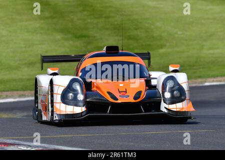 Neil Glover, Jason Green, Ligier LMP3, Masters Endurance Legends, una serie di gare aperte ai prototipi nelle categorie LMP1, LMP2, LMP900, LMP Foto Stock