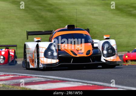 Neil Glover, Jason Green, Ligier LMP3, Masters Endurance Legends, una serie di gare aperte ai prototipi nelle categorie LMP1, LMP2, LMP900, LMP Foto Stock