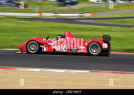 Mike Furness, Courage LC75, Masters Endurance Legends, una serie di gare aperte ai prototipi nelle categorie LMP1, LMP2, LMP900, LMP675 e LMP Foto Stock