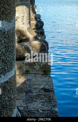 Ammiragli' Inn e il Ristorante Pillars, Nelson's Dockyard, English Harbour, Antigua Foto Stock