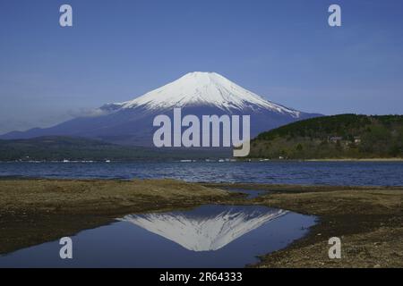 Fuji capovolto Foto Stock