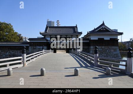 Il Castello di Hiroshima Foto Stock