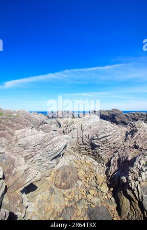 Barriera corallina di strato di turbidite Foto Stock