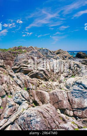 Barriera corallina di strato di turbidite Foto Stock