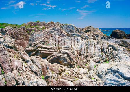 Barriera corallina di strato di turbidite Foto Stock