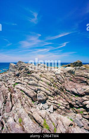 Barriera corallina di strato di turbidite Foto Stock