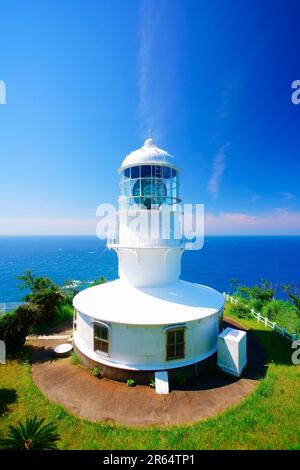 Faro di Capo Murato Foto Stock