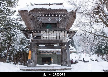 Shirakawa-go villaggio Foto Stock