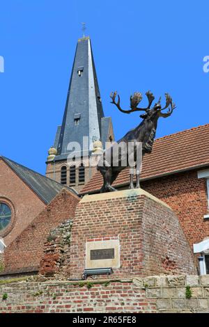 Monchy-le-Preux Monchy-le-Preux Monchy-le-Preux Monchy-le-Preux (1914-1918) in Monchy-le-Preux (Pas-de-Calais), Francia Foto Stock