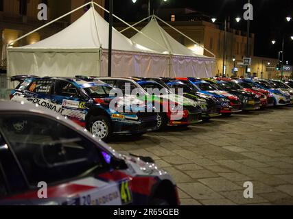 Olbia , Italia - 02-06-2023: WCR Rally Italia SARDEGNA STESSA VETTURA DI GARA Foto Stock