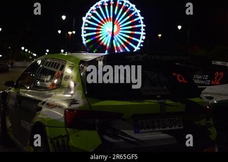 Olbia , Italia - 02-06-2023: WCR Rally Italia SARDEGNA STESSA VETTURA DI GARA Foto Stock