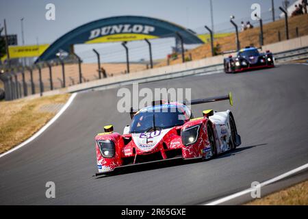 Le Mans, Francia. 07th giugno, 2023. 30 ABBELEN Klaus (der), FERNANDEZ-LASER Felipe (ger), Frikadelli Racing Team, Ligier JS P320 - Nissan, azione durante la Road to le Mans 2023 sul circuito des 24 Heures du Mans dal 7 al 9 giugno 2023 a le Mans, Francia - Foto Paulo Maria/DPPI Credit: DPPI Media/Alamy Live News Foto Stock