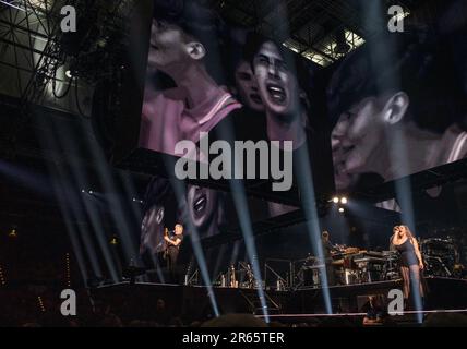 Roger Waters concerto Birmingham Regno Unito 2023 Foto Stock