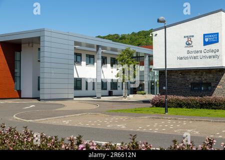 Scottish Borders Campus, Borders College, Heriot-Watt University, Galashiels, Scottish Borders, Scozia Foto Stock