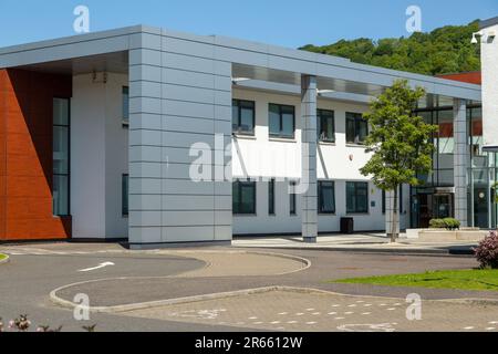 Scottish Borders Campus, Borders College, Heriot-Watt University, Galashiels, Scottish Borders, Scozia Foto Stock