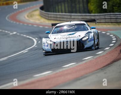 Le Mans, Francia. 07th giugno, 2023. Durante la strada per le Mans 2023 sul circuito des 24 Heures du Mans dal 7 al 9 giugno 2023 a le Mans, Francia - Foto Joao Filipe/DPPI Credit: DPPI Media/Alamy Live News Foto Stock