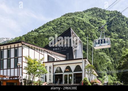 Shin Hotaka Ropeway Foto Stock