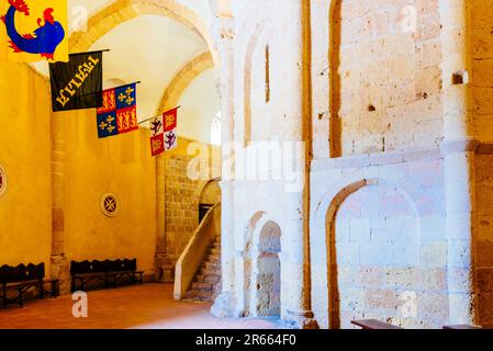 Iglesia de la vera Cruz è una chiesa cattolica situata nel quartiere di San Marcos, nella città di Segovia. F Foto Stock