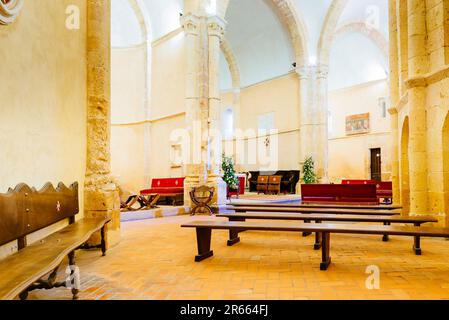 Iglesia de la vera Cruz è una chiesa cattolica situata nel quartiere di San Marcos, nella città di Segovia. F Foto Stock