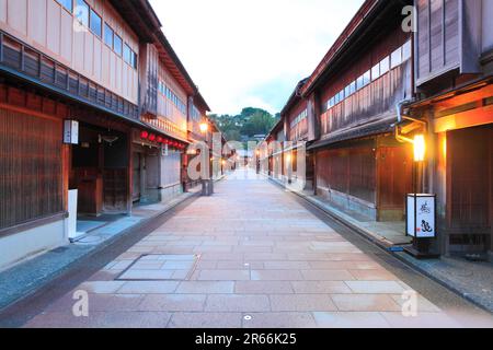 Hokuriku Kanazawa, Higashi Chaya-gai Foto Stock