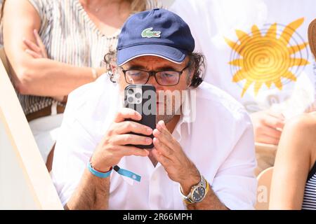 Parigi, Francia. 07th giugno, 2023. Partecipa al 2023 French Open di Roland Garros il 7 giugno 2023 a Parigi. Foto di Laurent Zabulon/ABACAPRESS.COM Credit: Abaca Press/Alamy Live News Foto Stock