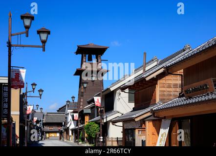 La Campana del tempo a Kawagoe Foto Stock