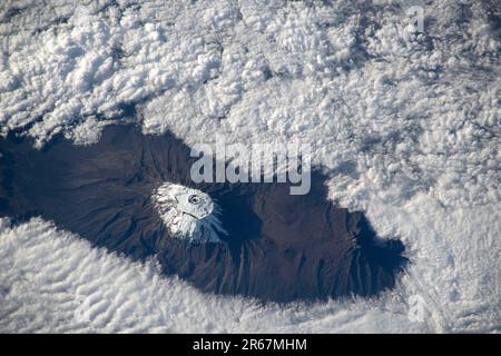 Il Monte Kilimanjaro, Tanzania Foto Stock