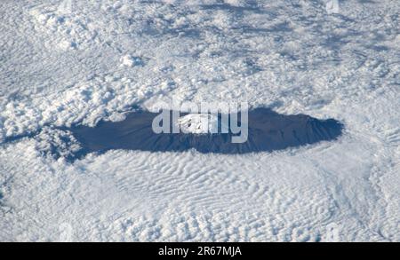 Il Monte Kilimanjaro, Tanzania Foto Stock