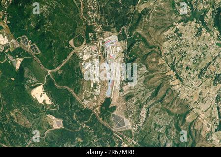 Circuito Paul Ricard, pista di le Castellet, Var, sud-est della Francia Foto Stock