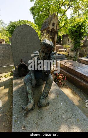 Lapide di Vaslav Nijinsky, vɑːtslɑːf nɪˈ(d)ʒɪnski/; Russo, ballerino, coreografo, poll Foto Stock