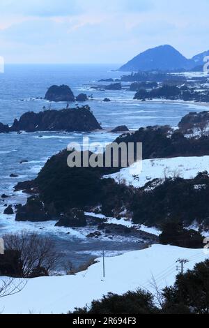 Tango Matsushima nella neve Foto Stock