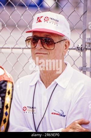 01 giugno 2023 - Sotheby's all'asta oltre 300 articoli dalle partecipazioni personali del leggendario attore Paul Newman e moglie, attore Joanne Woodward alle ultime vendite di proprietà di celebrità. File Photo: 1993 Molson Indy Toronto, Ontario, Canada. (Credit Image: © Brent Perniac/AdMedia via ZUMA Press Wire) SOLO PER USO EDITORIALE! Non per USO commerciale! Foto Stock